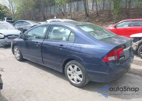 2010 Honda Civic Lx из США, поврежденный, VIN 2HGFA1F52AH570385